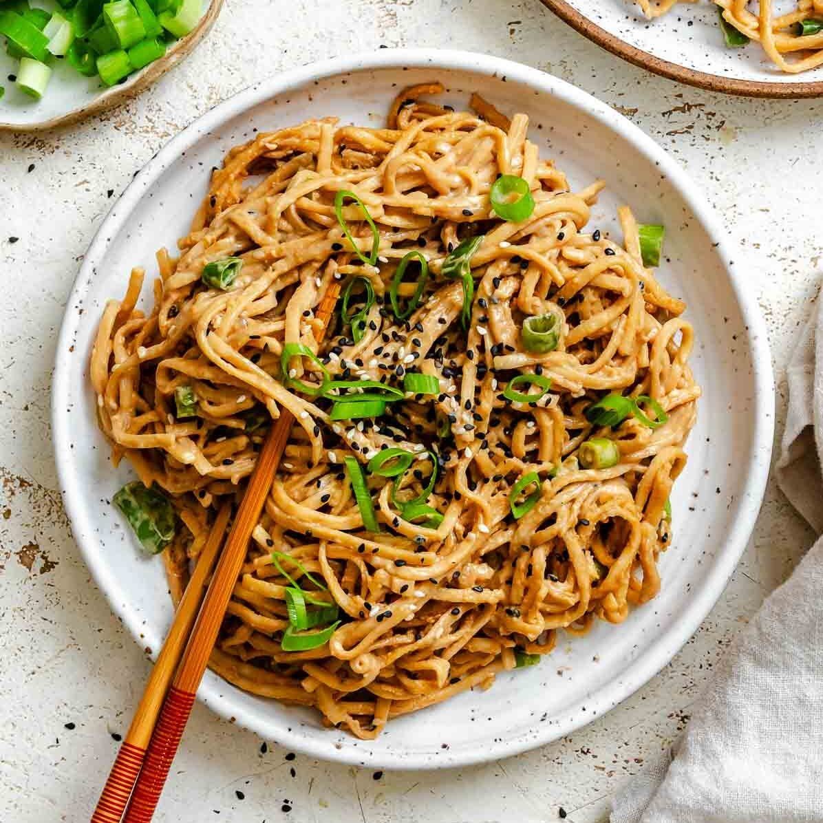 Quick Peanut Noodles
