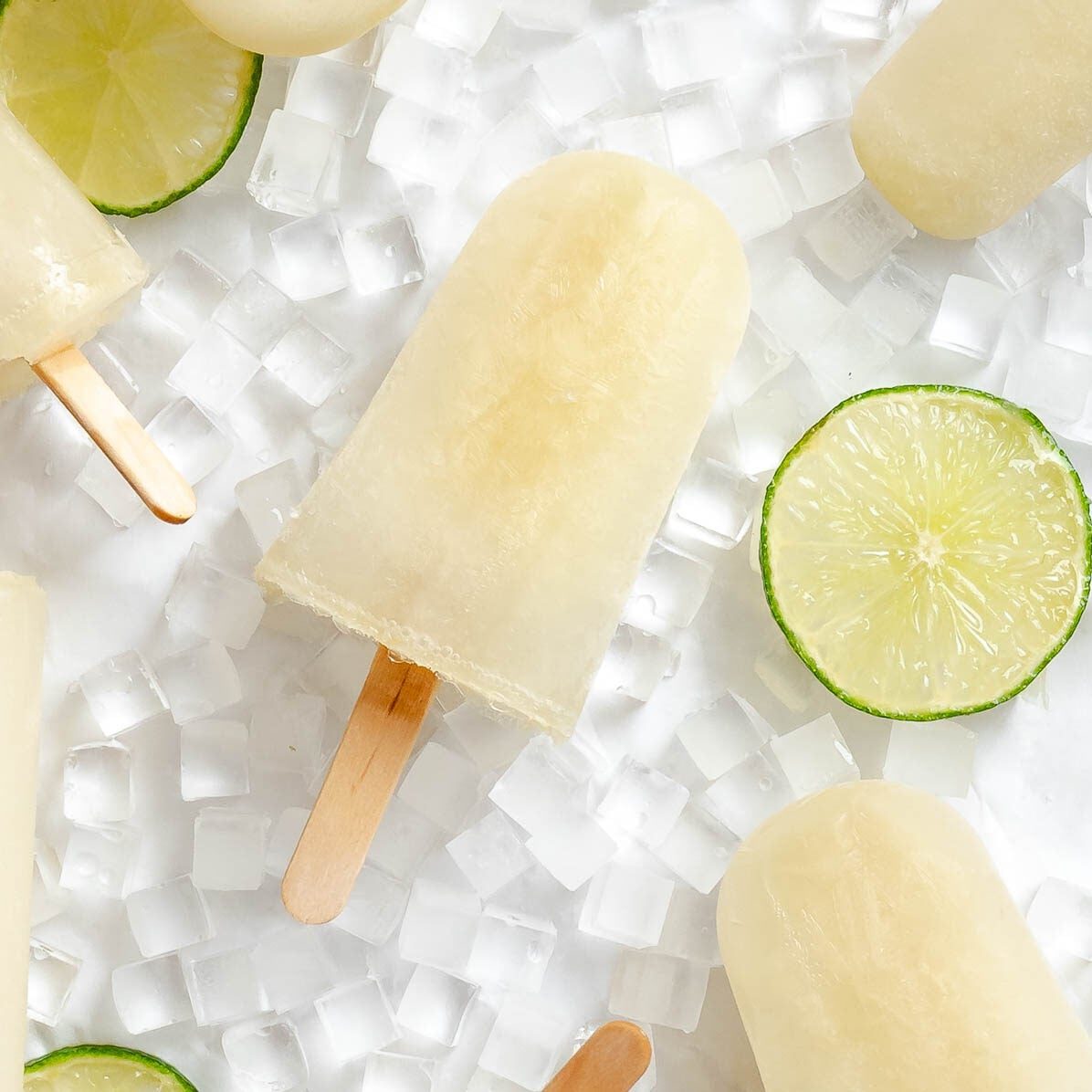 Easy Lime Popsicles