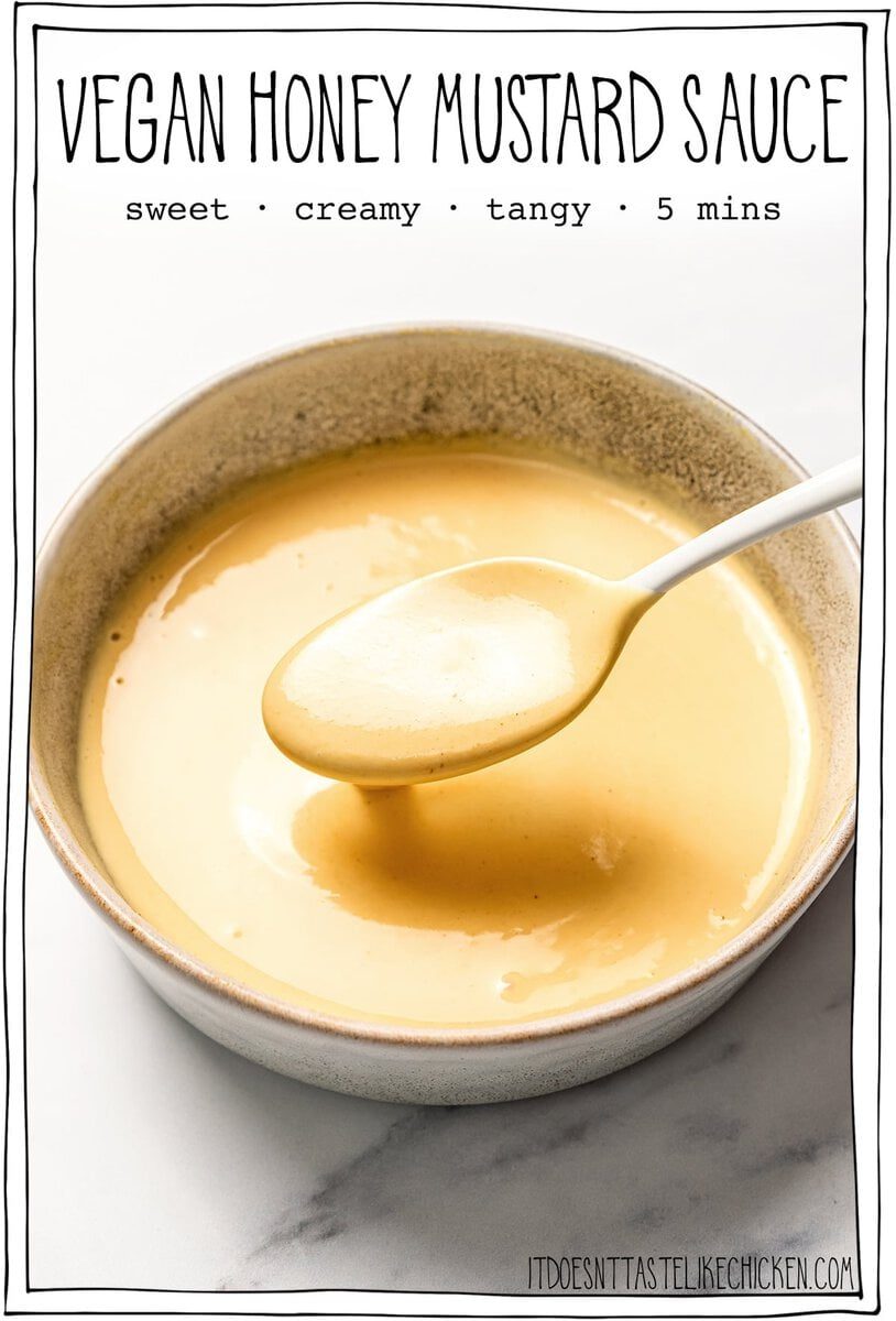 Vegan Honey Mustard Sauce