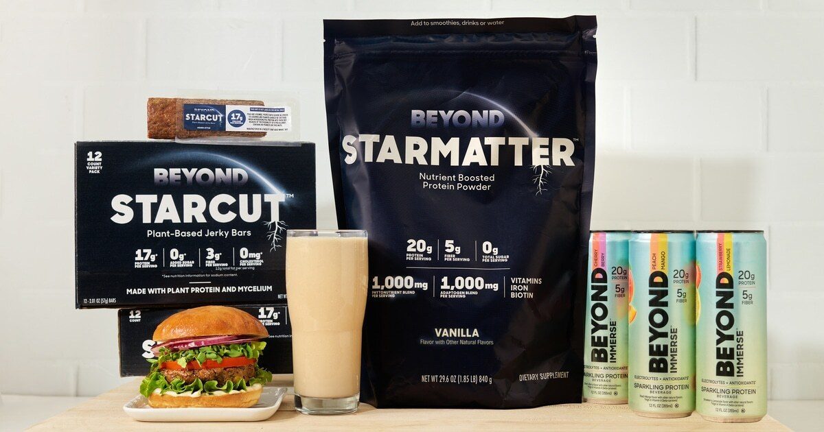 Beyond Meat Rebrands, Launches Whole-Food Veggie Burger and Jerky