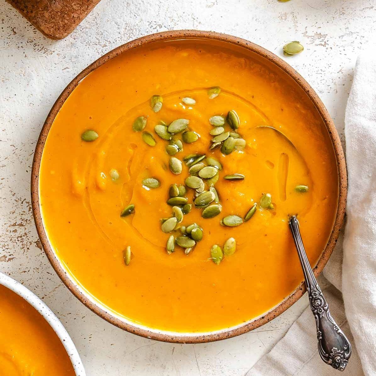 Sweet Potato Pumpkin Soup