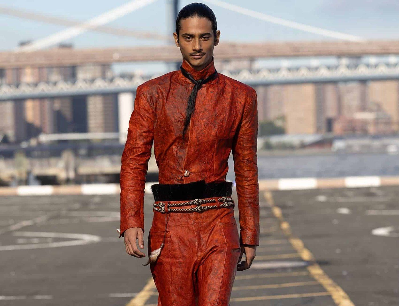 Polybion's bacteria-grown Celium walks New York Fashion Week