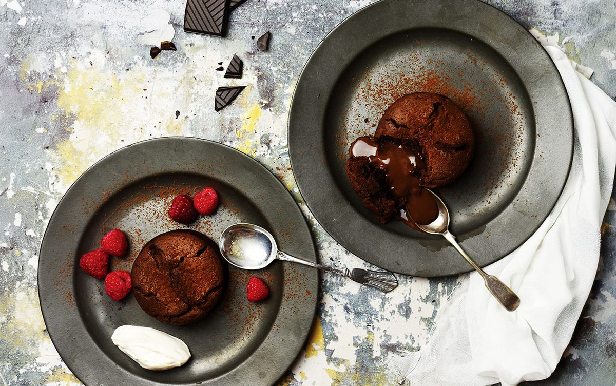 Vegan Chocolate Lava Cake